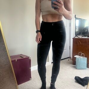 Black High-Waisted Leggings